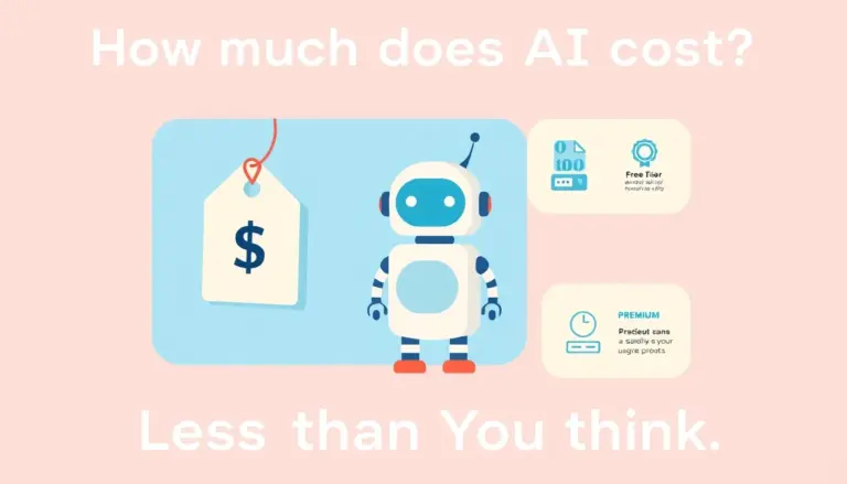 How Much Does It Cost to Use AI? (Less Than You Think)