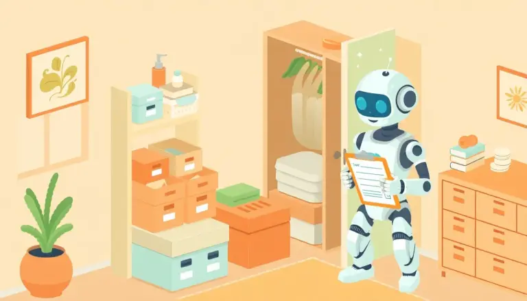 AI for Organizing Your Home (Marie Kondo Meets Robot)